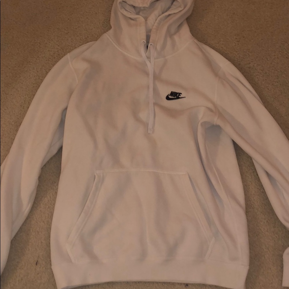 White Nike Hoodie